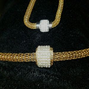 Necklace  and bracelet  set